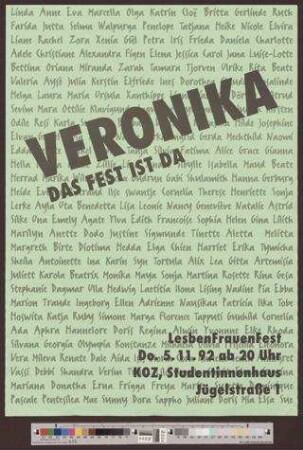 Veronika das fest ist da : LesbenFrauenFest
