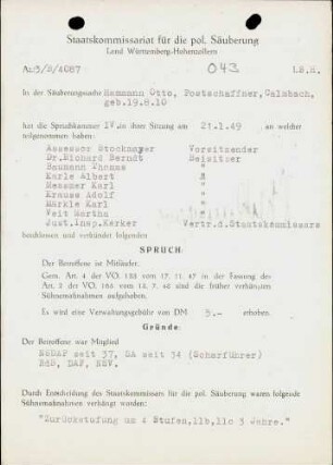 Hammann, Otto