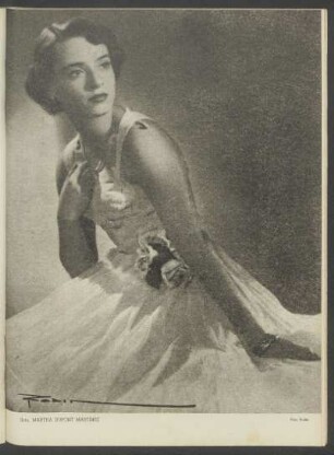 [Fotografía de] Martha Dupont Martínez