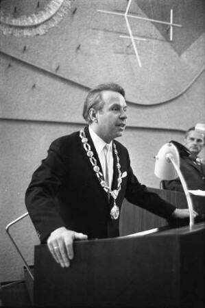 Amtseinführung von Oberbürgermeister Otto Dullenkopf