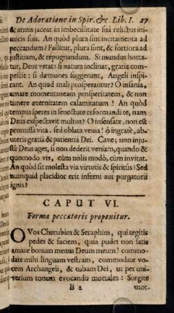27-35, Caput VI