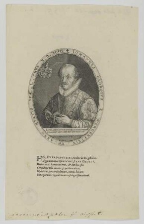 Bildnis des Iohannes Georgivs à Werdenstein