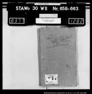 Zivilstandsregister Salzdahlum (östl. Kanton Wolfenbüttel)