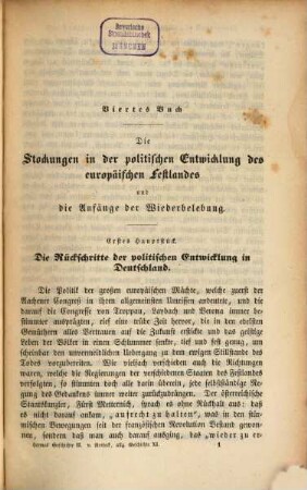 Geschichte der letzten fünfundzwanzig Jahre, 2