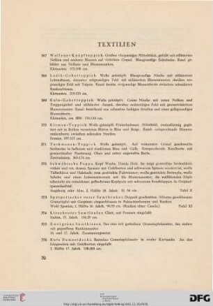 Textilien (Nr. 367-404)
