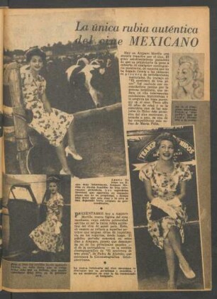 La única rubia auténtica del cine mexicano