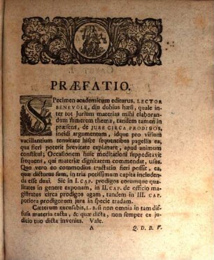 Dispvtatio Ivridica De Ivre circa Prodigos