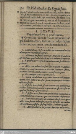 L. LXXVIII. Papinianus libro 31. quaestionum