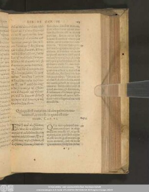 Quicquid est muratum, id cùm primùm mutatum est, in eo esse in quod est mutatum. Cap. VI.