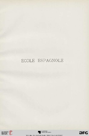 Ècole Espagnole (Nr. 529-546)