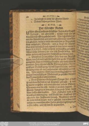 (XLVIII.) Der thörichte Ruhm.