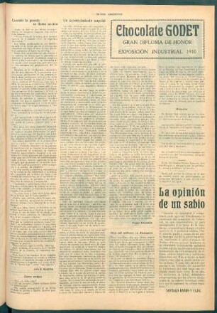 La opinión de un sabio