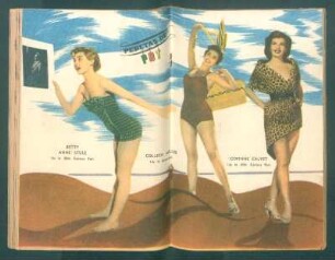 Betty Anne Stule, Colleen Miller, Corinne Calvet - [Ilustración]