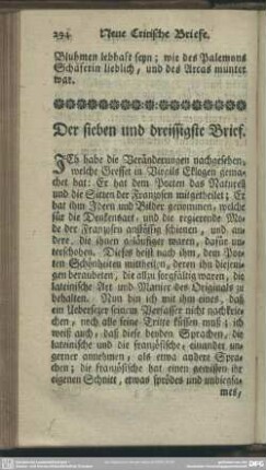 Der sieben und dreissigste Brief