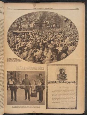 [Aufnahmen von den Feierlichkeiten zum 80. Geburtstag Hindenburgs]