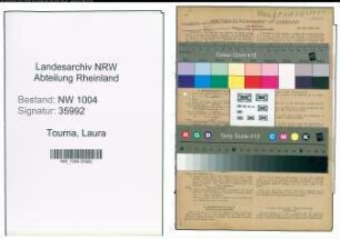 Entnazifizierung Laura Tourna , geb. 30.01.1903 ()