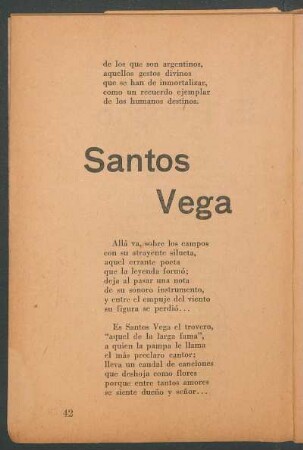 Santos Vega