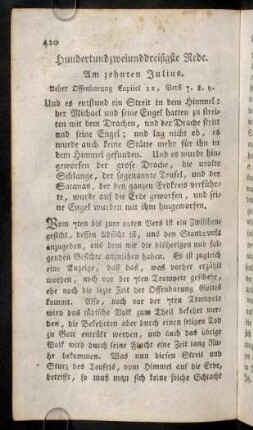 420-431, Hundertundzweiunddreisigste Rede. - Hundertundfünfunddreisigste Rede.