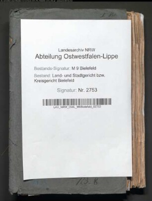 Erblasser: Pelizaeus, Peter: Nachlassregulierung