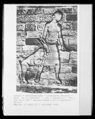 Lindenborn-Brunnen — Relief