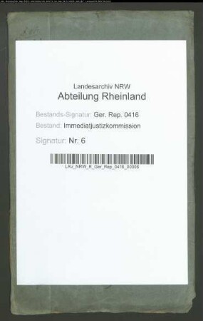 Die Verlautbarung der legalen Hypotheken.