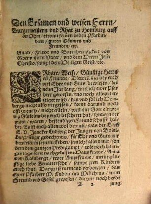 Widerlegung der groben, grewlichen, greisslichen, zuuor vnerhorten vnd Teufflischen Lesterungen vnd Lügen, Der Ersten Centurie F. Johan Nasen, des Bettel Münchs zu Ingelstat, Mit welchen er das h. Euangelium, vnd alle Bekenner desselbigen, hoch vnd nidriges Stands auffs schmelichste antastet, 2