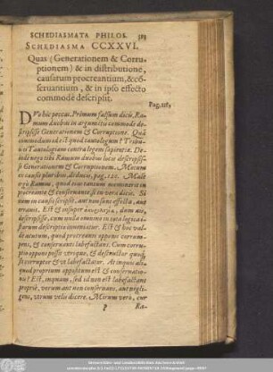 Schediasma CCXXVI.
