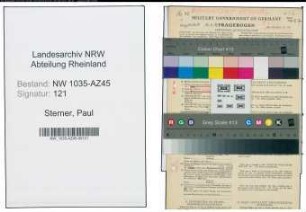 Entnazifizierung Paul Sterner , geb. 28.06.1897 (Schmied)