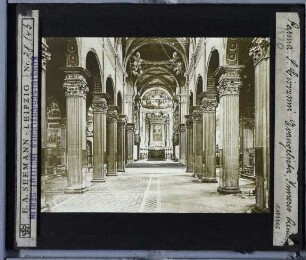 Parma, S. Giovanni Evangelista : Innenansicht, Blick nach O