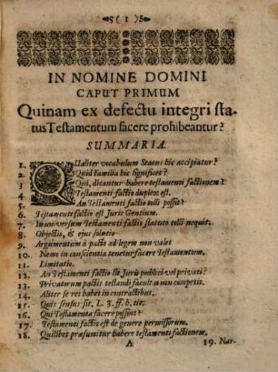 Tractatus testamentarius de his, qui testamenta facere possunt