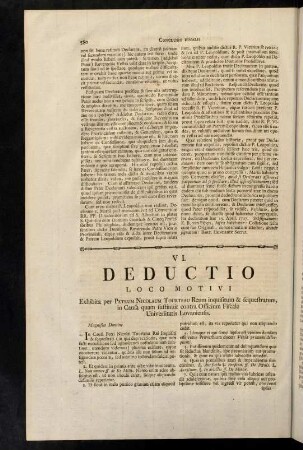 581-590, VI. Deductio Loco Motivi.