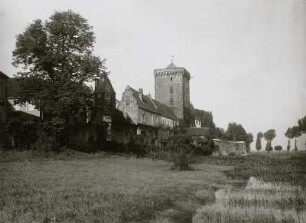 Zons, Zollturm : Zons. Zollturm und Wachthäuschen