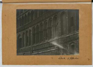 Holstentor, Lübeck: Detail (aus: Skizzen- und Fotoalbum 25)