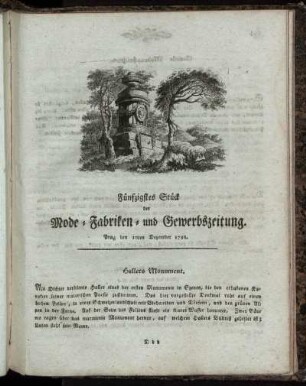 Fünfzigstes Stück. Prag den 10ten Dezember 1788.