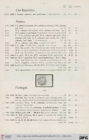 Parma (Nr. 1370-1383)