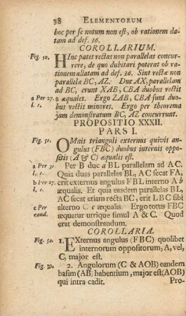 Propositio XXXII. Pars I.