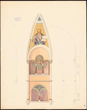 Evangelische Gnadenkirche (Augustakirche), Berlin-Mitte Ausführungsprojekt: Wandausmalung