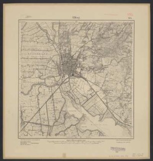 Messtischblatt [1882] = 544 : Elbing, 1911 : Messtischblatt [1882] = 544 : Elbing. - Aufn. 1909. - [Berlin] : Reichsamt für Landesaufnahme, 1911. - 1 Kt. : einfarb.