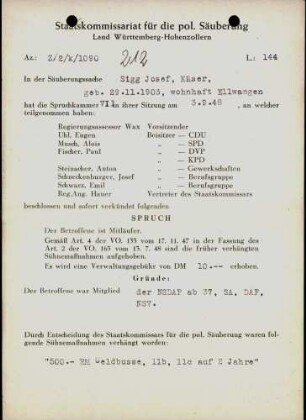 Sigg, Josef