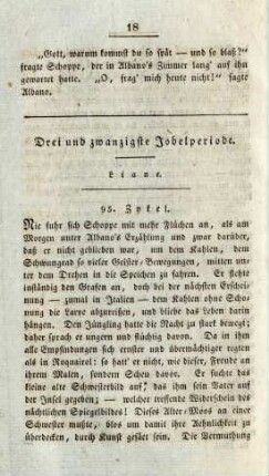 Drei und zwanzigste Jobelperiode