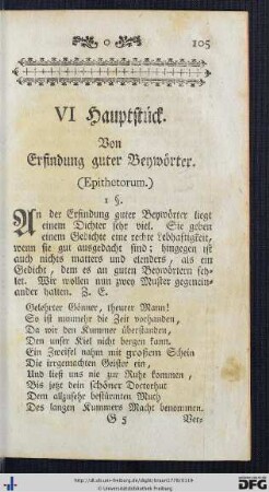 VI. Hauptstück.