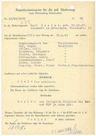 Bosler, Karl