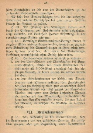 VII. Strafbestimmungen