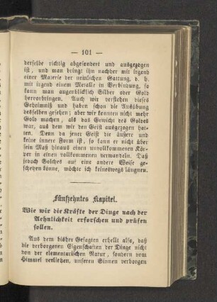 Fünfzehntes Kapitel.