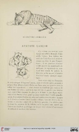 2. Pér. 36.1887: Un peintre animalier : Auguste Lançon