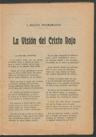 La voz del apóstol