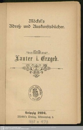 1894: Lauter i. Erzgeb.
