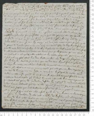 Brief von Louis Marie Chamisso  an Hippolyte de Chamisso und Charles de Chamisso
