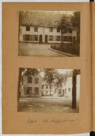 An der Petrikiche, Rostock. An der Marienkirche, Rostock: Ansichten (aus: Skizzen- und Fotoalbum 25)