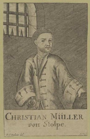 Bildnis des Christian Müller von Stolpe